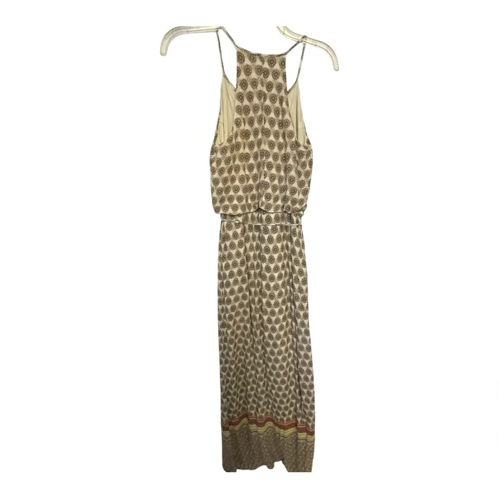 B Darlin Brown Sleeveless Spaghetti Strap Maxi Sundress - Picture 2 of 4